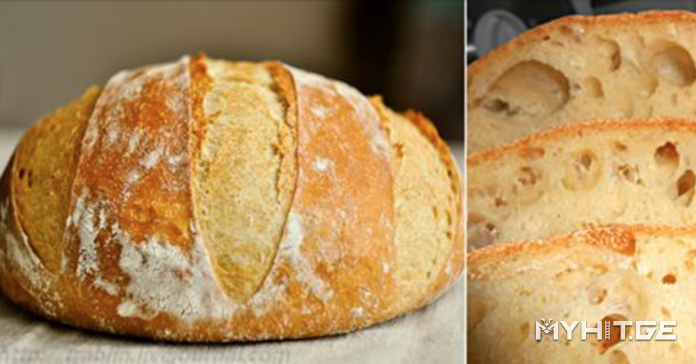 სახლში გამომცხვარი პური ხრაშუნა ქერქით და ნაზი გულით