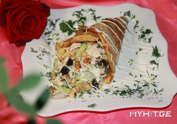 სალათა "სიუხვის რქა"