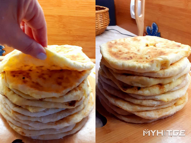 სწრაფი „ხაჭაპური“ ტაფაზე