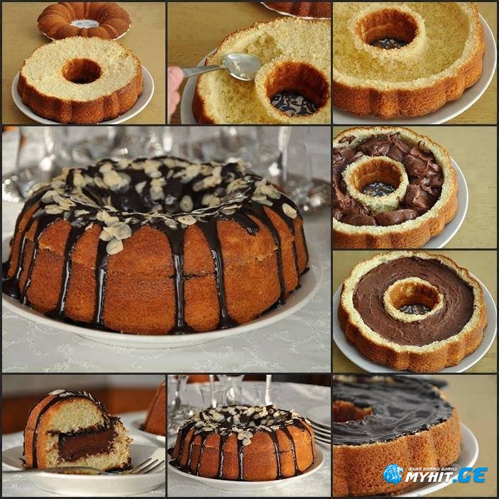 როგორ ვაქციოთ უბრალო კექსი გემრიელ კრემიან ტორტად