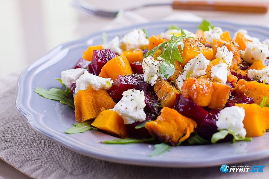 ბოსტნეულის სალათა "ზამთრისპირის ზღაპარი"