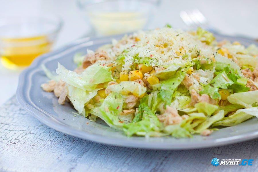 თინუსის სალათა - მარტივი და გემრიელი