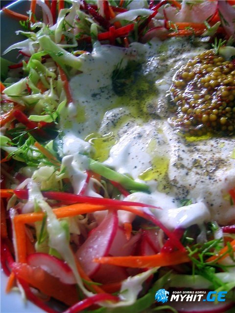 კოულსლოუ - ვიტამინებით სავსე კომბოსტოს სალათა