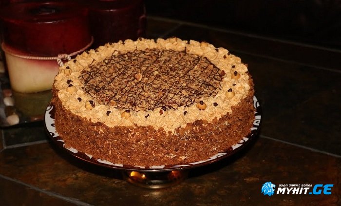 „ოქროს გასაღები“ – ტორტი, რომელიც ჩემს ოჯახს ყველაზე მეტად უყვარს