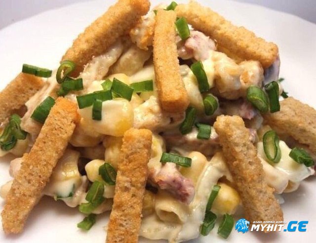 „მექსიკური“ სალათა - მარტივი და გემრიელი