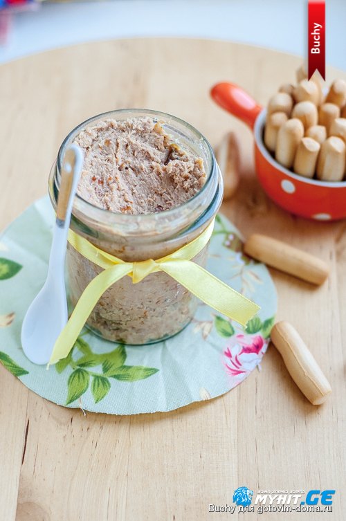 პაშტეტის შესანიშნავი ალტერნატივა - უგემრიელრსი ქათმის რიეტი