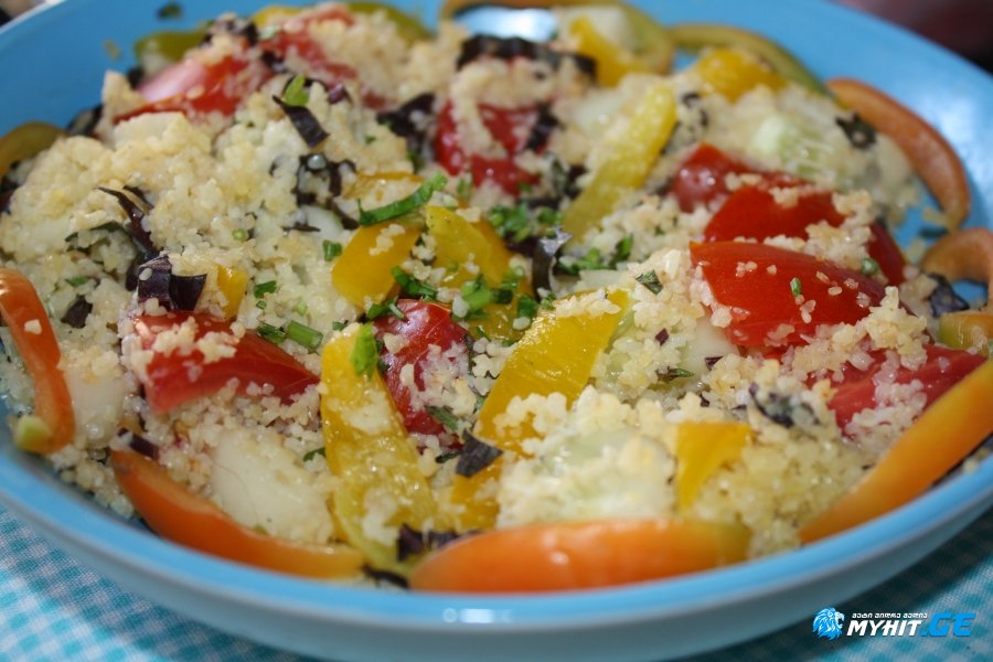 სალათა ბულგურით