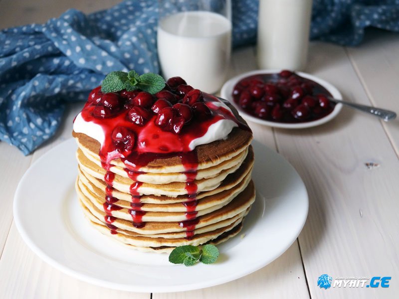 ფანქეიქები კეფირით