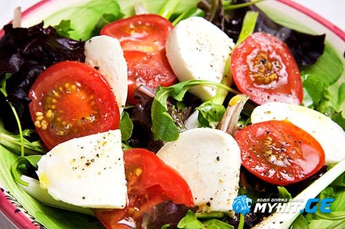 იტალიური სალათა ქართული აქცენტით