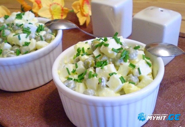 სალათა "თოლია" - გემრიელი, ნოყიერი და ორიგინალური!