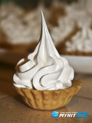 მოხარშული ბეზეს კრემი ტორტებისთვის