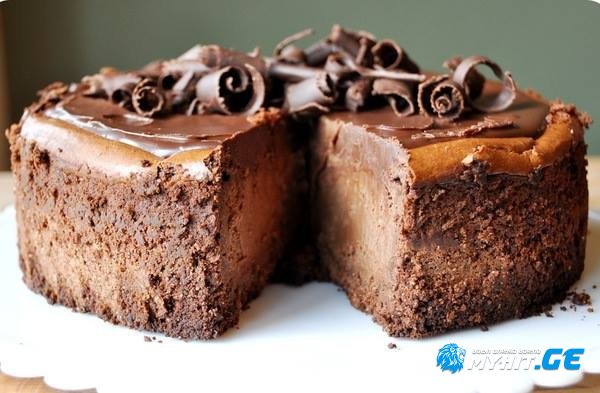 უმარტივესი შოკოლადის ჩიზქეიქი