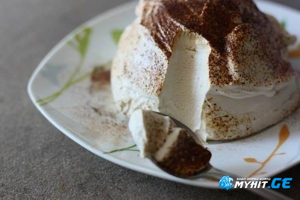 უნაზესი ცივი დესერტი ყავის არომატით