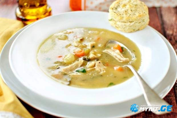 ქათმის სუპი 30 წუთში
