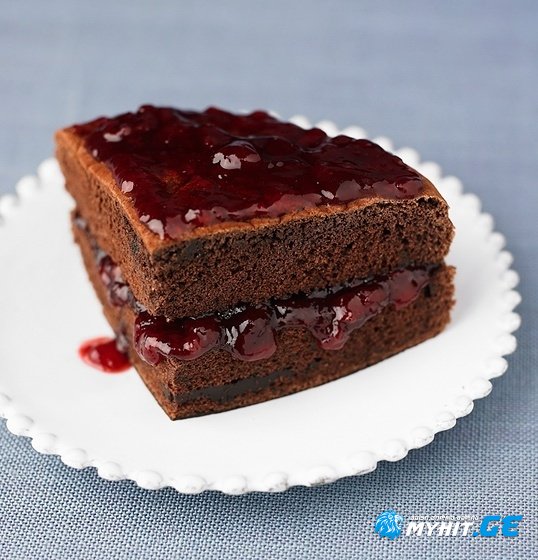 სამარხვო ნამცხვარი შოკოლადით და თაფლით