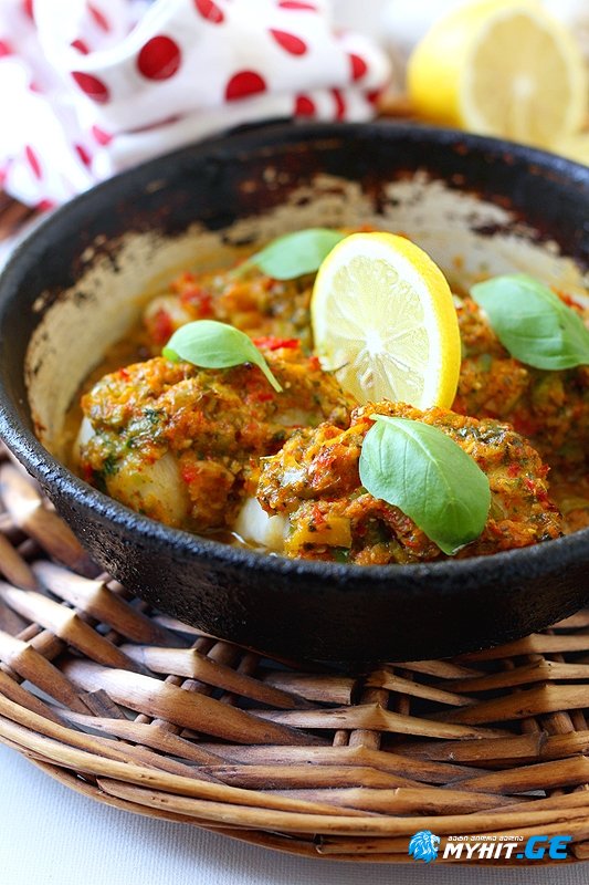 თევზი პიკანტურ სოუსში