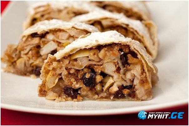 ვაშლის შტრუდელი - ავსტრიელების სიამაყე