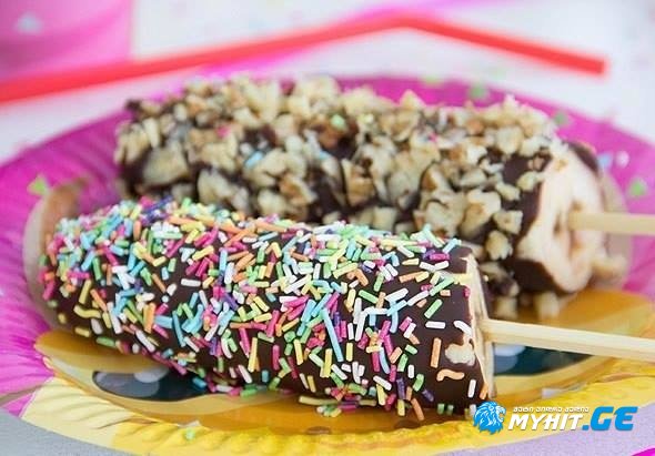 ესკიმო ბანანით – სასარგებლო დესერტი ბავშვებისთვის