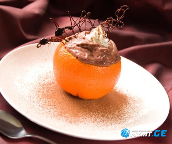 შოკოლადის პუდინგი ფორთოხლით - უგემრიელესი დესერტი 10 წუთში!