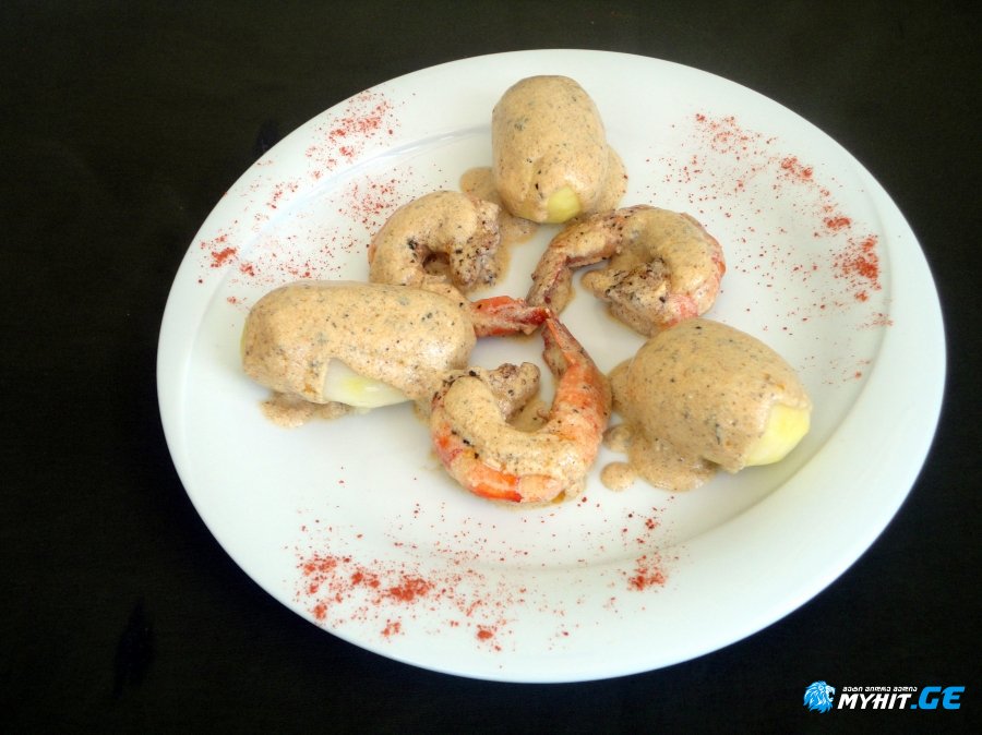 კონიაკის ალზე მომზადებული გამბა