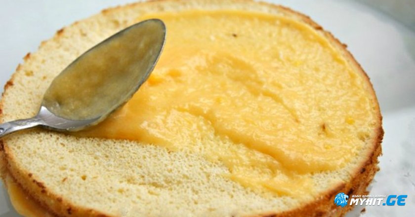 ფორთოხლის სამარხვო ტორტი