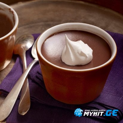 ყავის დესერტი - ნაზი მუსი ფინჯნებში