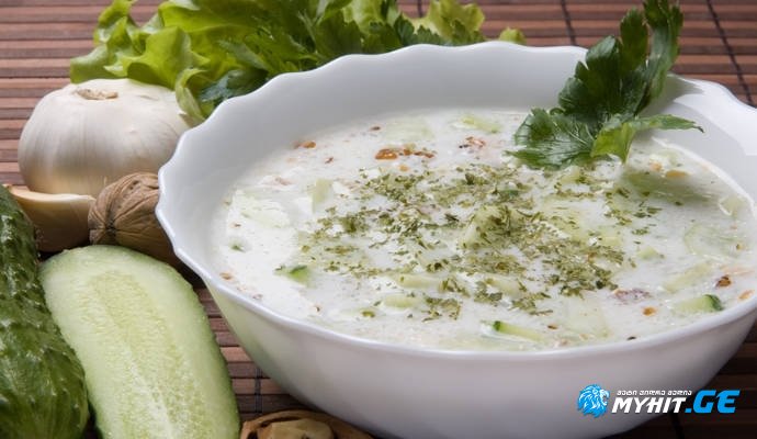 კიტრის ცივი წვნიანი