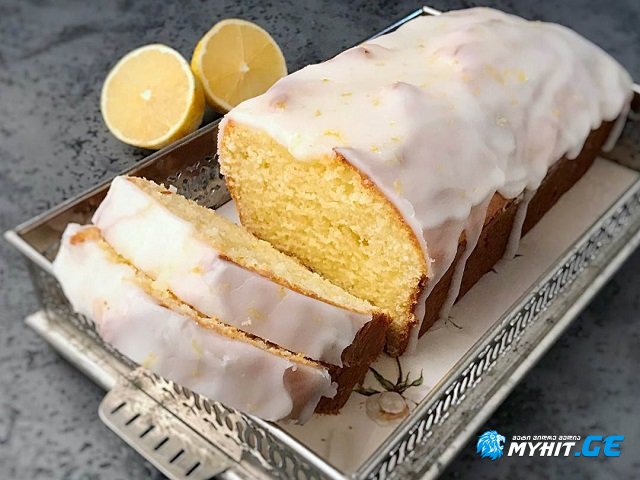 სამარხვო კექსი ლიმონის არომატით - სულ რამდენიმე ინგრედიენტი დაგჭირდებათ