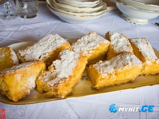 ეს დესერტი ლიმონის ტრიუმფი უფროა, ვიდრე ნამცხვარი