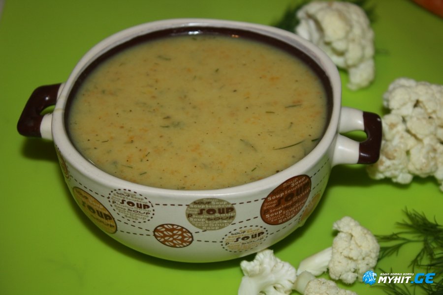 ყვავილოვანი კომბოსტოს სუპი