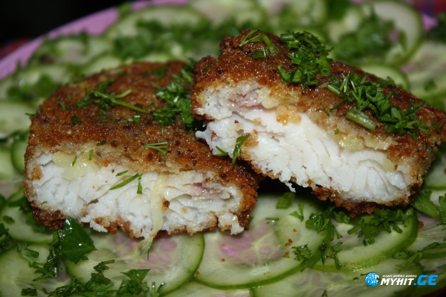 თევზი კარტოფილის კლიარში