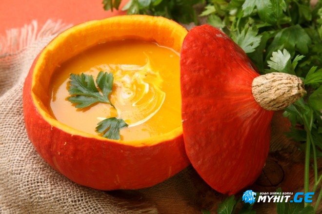 გოგრის არომატული სუპი