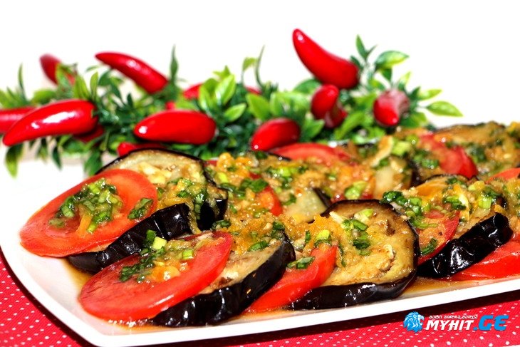 არომატული ბადრიჯანი - უგემრიელესი სამარხვო კერძი