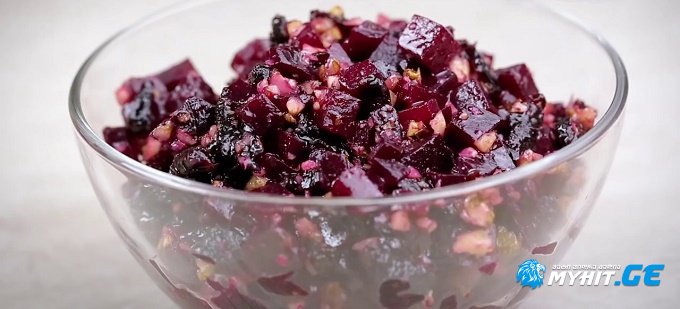 თუ გაქვთ 2 ცალი ჭარხალი, მოამზადეთ ეს სწრაფი და გემრიელი სალათა