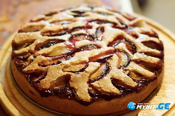 ქლიავის ფუმფულა და არომატული ნამცხვარი