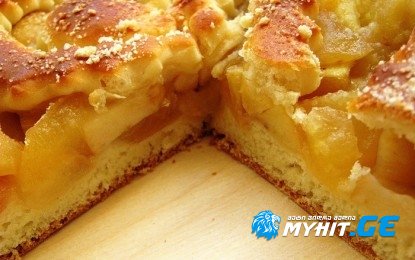 სამარხვო ნამცხვარი ვაშლით