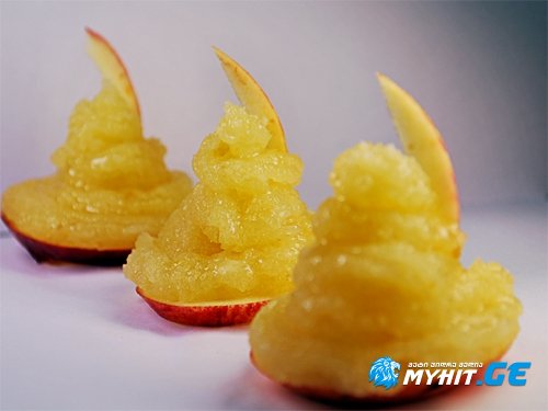 ყველაზე არომატული და გემრიელი დესერტი - ვაშლის კრემი!