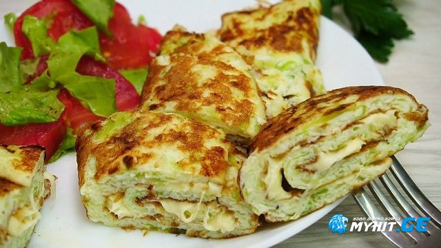 ყაბაყის ბლინები საუზმისთვის - მხოლოდ 3 ინგრედიენტი დაგჭირდებათ